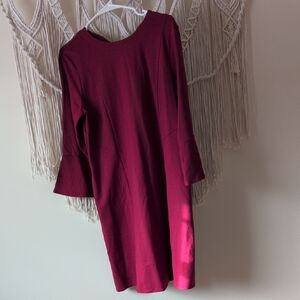 Elegant Burgundy Dress- NWT J Jill